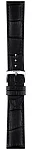 Paski i części Pasek Skórzany Tissot Aligator Czarny 20mm PR 100 T600049252