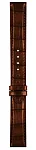 Paski i części Pasek Skórzany Tissot Brązowy 19mm Le Locle T610047476