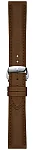 Paski i części Pasek Skórzany Tissot Brązowy 20mm Chemin des Tourelles 39 z Zapięciem Motylkowym T600048684