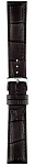 Paski i części Pasek Skórzany Tissot Brązowy 20mm PR 100 T600049155