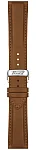 Paski i części Pasek Skórzany Tissot Brązowy 22mm T-Telemetre T600048179