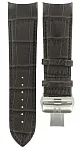 Paski i części Pasek Skórzany Tissot Brązowy 24mm Couturier Automatic Chrono z Zapięciem Motylkowym T600041158