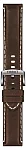 Paski i części Pasek Skórzany Tissot Ciemnobrązowy 22mm Supersport T600044980