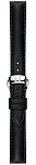 Paski i części Pasek Skórzany Tissot Czarny 15mm T-My Lady z Zapięciem Motylkowym T600046045