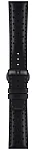 Paski i części Pasek Skórzany Tissot Czarny 22mm PRS 516 z Zapięciem Motylkowym T600046347