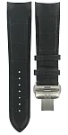 Paski i części Pasek Skórzany Tissot Czarny XS 23mm Couturier z Zapięciem Motylkowym T600028581