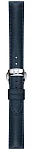 Paski i części Pasek Skórzany Tissot Niebieski 15mm T-My Lady z Zapięciem Motylkowym T600046067