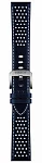 Paski i części Pasek Skórzany Tissot Niebieski 20mm T852050051