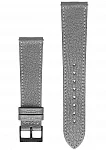 Pasek Sternglas Skórzany Capra 20mm Jasnoszary