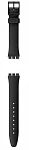 Paski i części Pasek Swatch Gent Czarny GENT BLACK XL ASO28B000XL