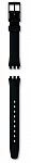 Paski i części Pasek Swatch Lady Czarny LADY BLACK ALB170C