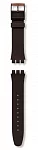Paski i części Pasek Swatch New Gent 20mm Brązowy ASUOC700