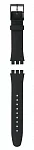 Paski i części Pasek Swatch New Gent 20mm Czarny ASO29B000