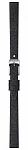 Paski i części Pasek Syntetyczny Tissot Czarny 9mm T852048076