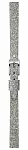 Paski i części Pasek Syntetyczny Tissot Szary 9mm T852048081
