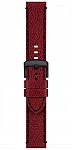 Pasek Tissot Bordowy Skórzany 22mm