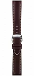 Pasek Skórzany Tissot Brązowy 20mm z Zapięciem Motylkowym Gentelman