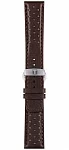 Pasek Skórzany Tissot Brązowy 22mm z Zapięciem Motylkowym PR516