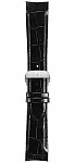 Pasek Skórzany Tissot Czarny 23mm z Zapięciem Motylkowym Couturier