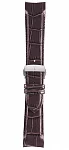 Pasek Skórzany Tissot Czarny 23mm z Zapięciem Motylkowym Couturier