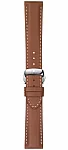 Pasek Skórzany Tissot Jasnobrązowy 20mm z Zapięciem Motylkowym Gentelman