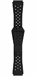 Paski i części Pasek Gumowy Tissot Czarny Sideral T852048857