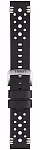 Pasek Tissot Czarny Skórzany 22mm