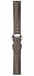 Paski i części Pasek Skórzany Tissot Szary 15mm z Zapięciem Motylkowym T-My Lady T600045077