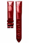 Paski i części Pasek Skórzany Longines Aligator Czerwony 16mm Mini Dolcevita L682169835