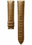 Pasek Skórzany Longines Aligator Jasnobrązowy 19mm Dolcevita Automatic