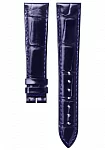 Pasek Skórzany Longines Aligator Niebieski 17mm Dolcevita Lady