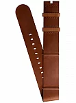 Pasek Skórzany Longines NATO Brązowy 22mm Spirit 42