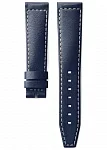 Paski i części Pasek Skórzany Longines Niebieski XL 19mm Spirit 40 L682166443