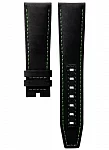 Paski i części Pasek Materiałowy Longines Czarny XL 22mm Spirit 42 L682166408