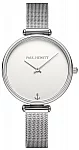 Lagoona White Dial Silver Mesh