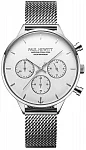 Oceanpulse Solar Chrono White Dial Silver Mesh