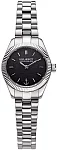 Petit Soleil Solar Black Dial Silver Bracelet