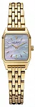 Petit Soleil Solar Pearl Dial Gold Bracelet