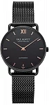 Sailor Line Solar Black Dial Black Mesh