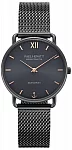 Sailor Line Solar Dark Dial Silver Mesh