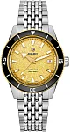 Captain Cook Gent Automatic 39mm Black Ceramic Set Gold Dial