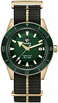 Captain Cook Gent Automatic 42mm Bronze Green Dial NATO