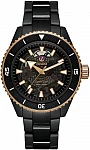 Captain Cook High-Tech Ceramic Diver Gent Automatic 43mm Skeleton Black