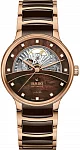 Centrix Diamonds Lady Automatic Skeleton XL PVD Brown