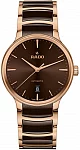 Centrix Gent Automatic L Brown Ceramic & Rose Gold PVD