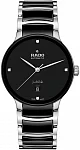 Centrix Gent Automatic L Diamonds Black Ceramic & Steel