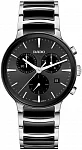 Centrix Gent Quartz Chrono Black Ceramic & Steel