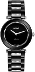 Rado Coupole Lady Quartz Jubile Black Ceramic Diamonds R22243713