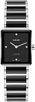 Integral Lady Diamonds Quartz Black Ceramic