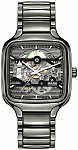 True Square Gent Automatic Skeleton L Plasma Ceramic